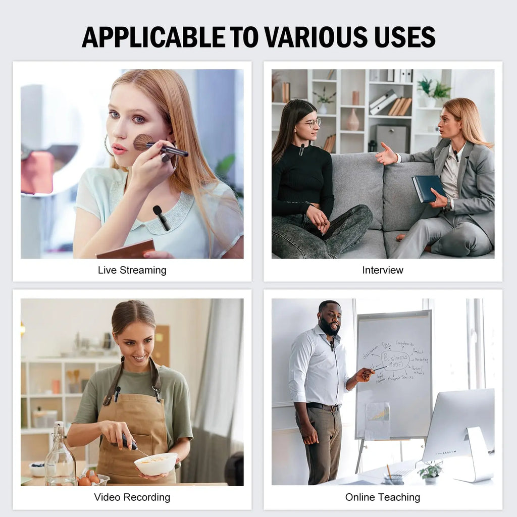 Mini microphone sans fil