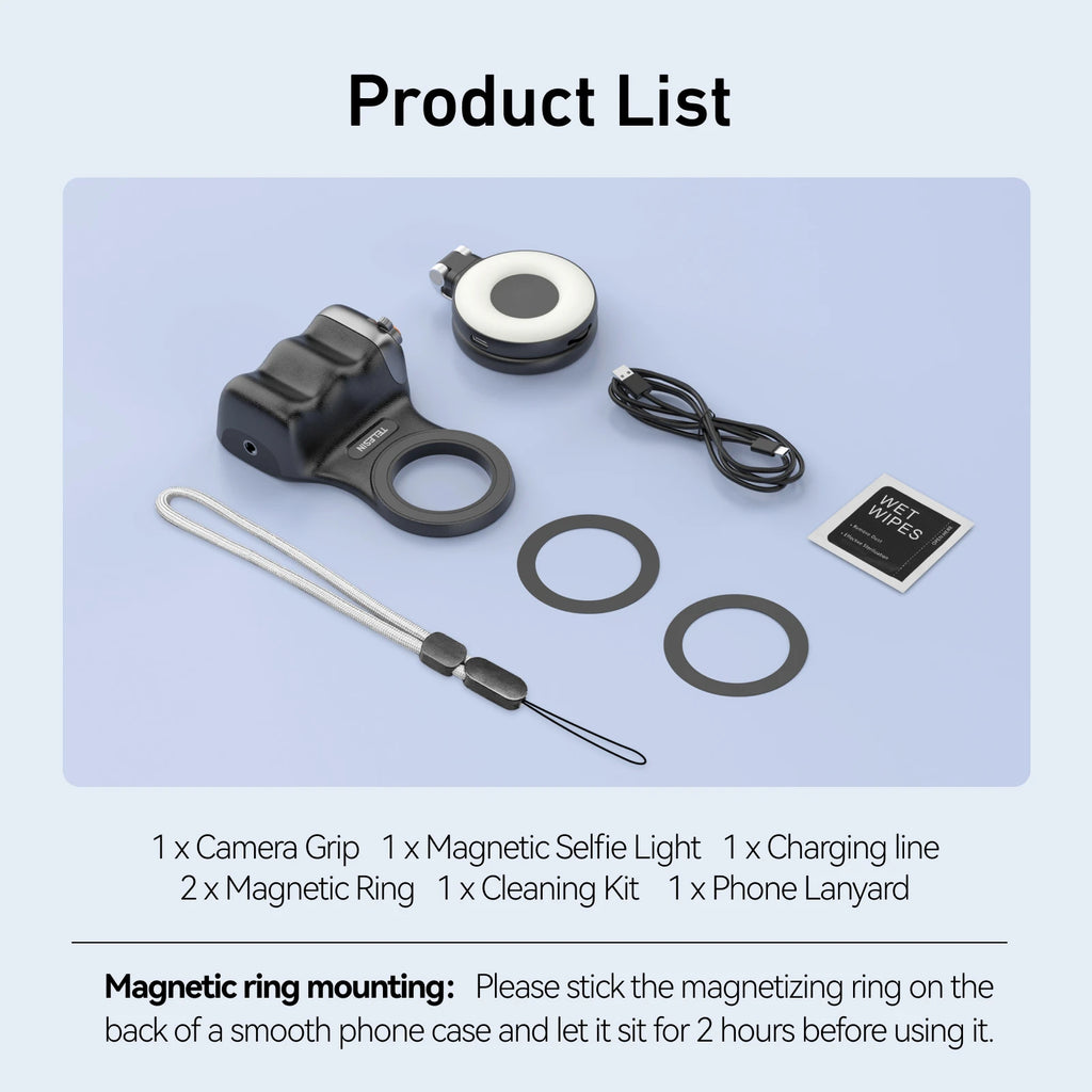 Poignée magnétique téléphone